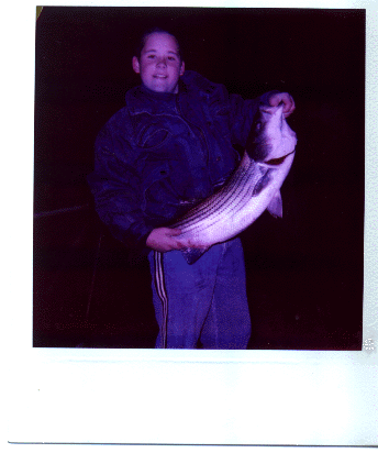 Ryan's 12 Pound Texoma Striper